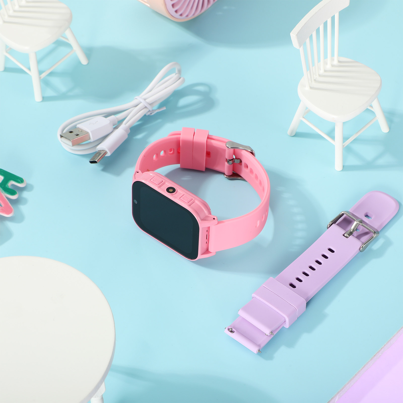 นาฬิกาดิจิทัลสำหรับเด็ก พร้อมเ - Smartwatch Digital Watches For Kid Girl บทวิจารณ์และราคา
