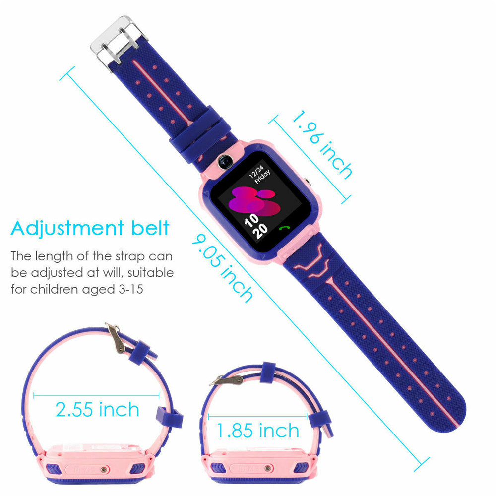 Q12 เด็กดูสมาร์ท 2G SOS โทรตํา - Smartwatch Watches For Kids บทวิจารณ์และราคา