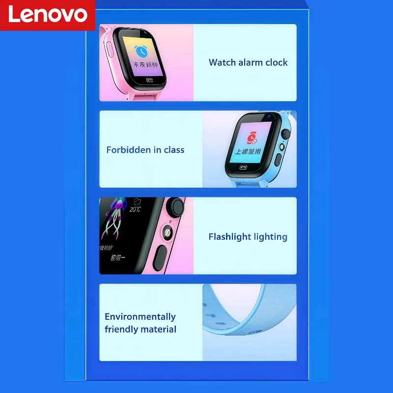 นาฬิกาอัจฉริยะสำหรับเด็ก Lenov - Smartwatch Watches For Kids With Gps บทวิจารณ์และราคา