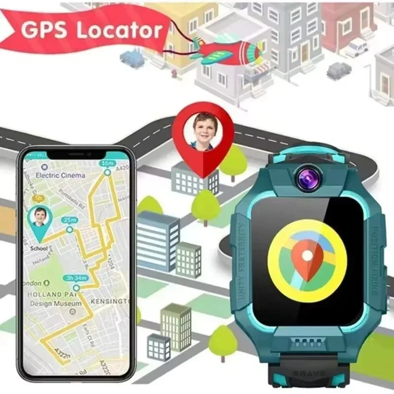 เลอโนโว 2026 นาฬิกาสมาร์ทวอทช์ - Smartwatch Watches For Kids With Gps บทวิจารณ์และราคา