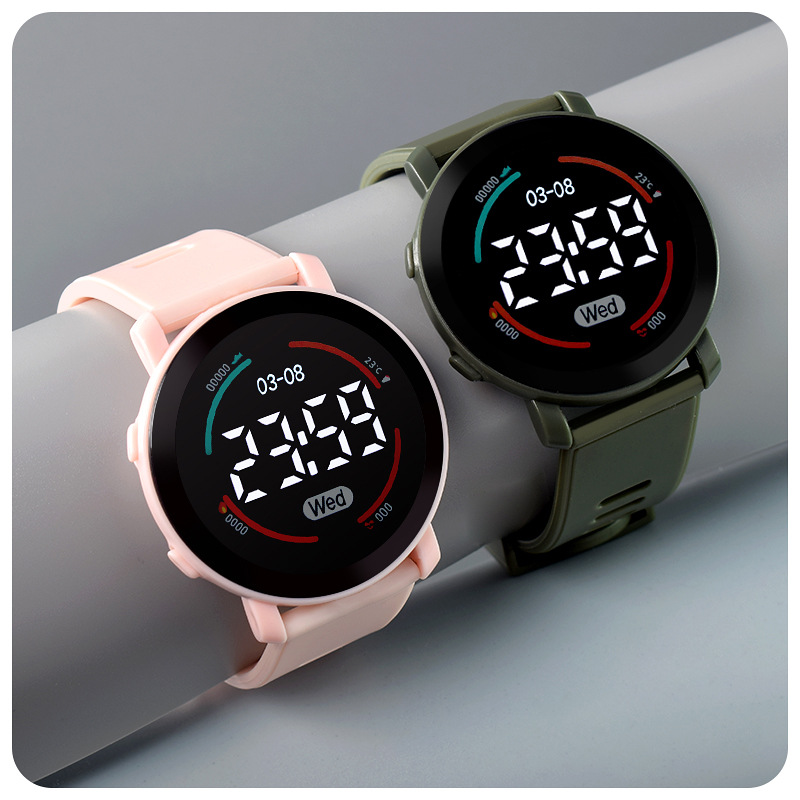 นาฬิกา LED แฟชั่นกีฬา นาฬิกาดิ - Smartwatch Digital Watches For Kid Girl บทวิจารณ์และราคา