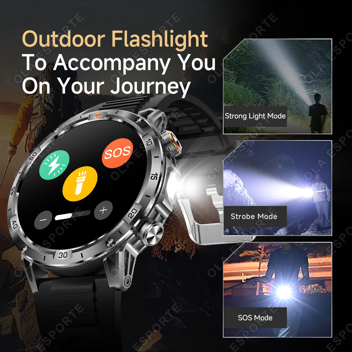 สมาร์ทวอทช์ GPS รุ่นใหม่ปี 202 - Altimeter Compass Watch บทวิจารณ์และราคา