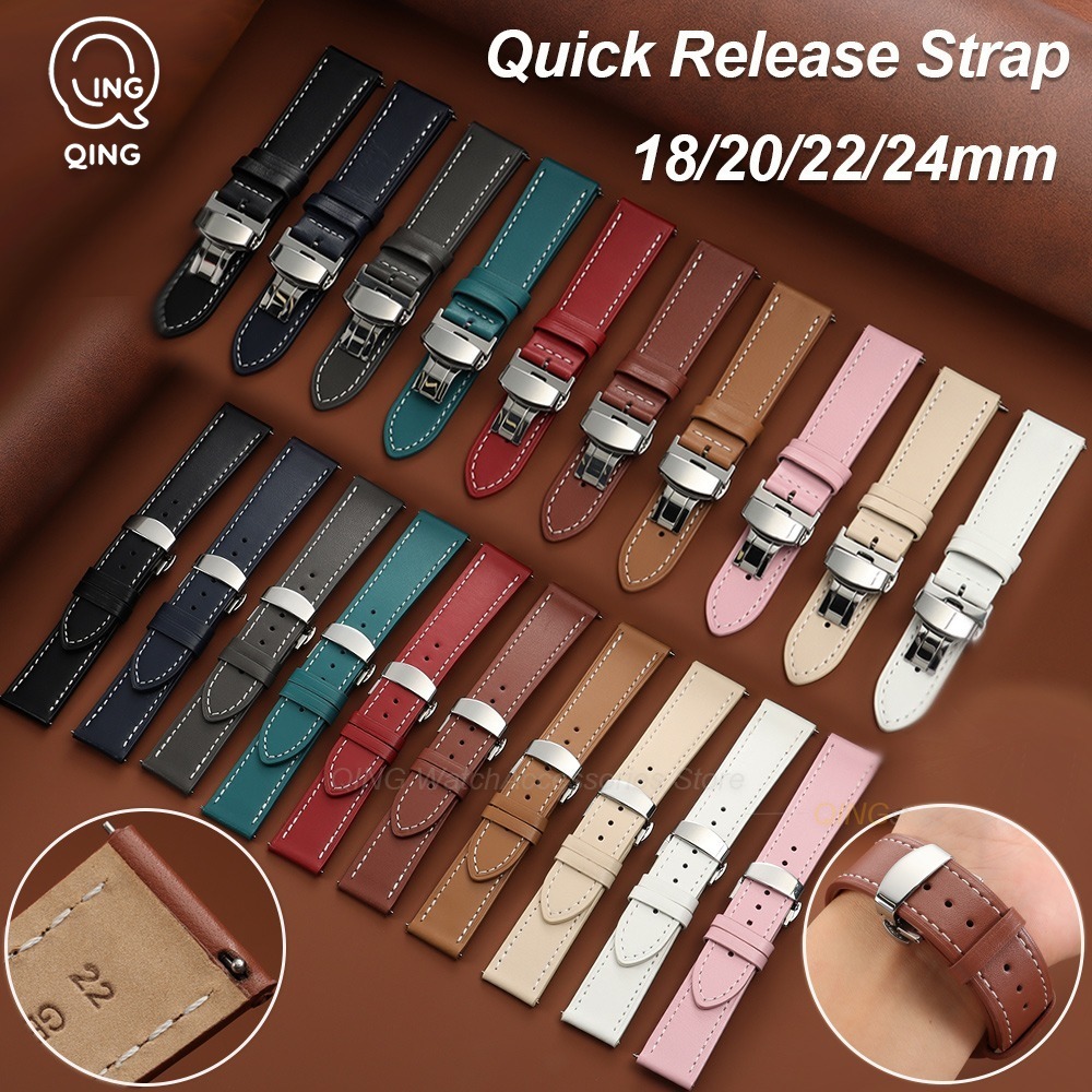 สายนาฬิกาหนังวินเทจ ขนาด 18 มม - Smartwatch Vintage Watches For Women บทวิจารณ์และราคา